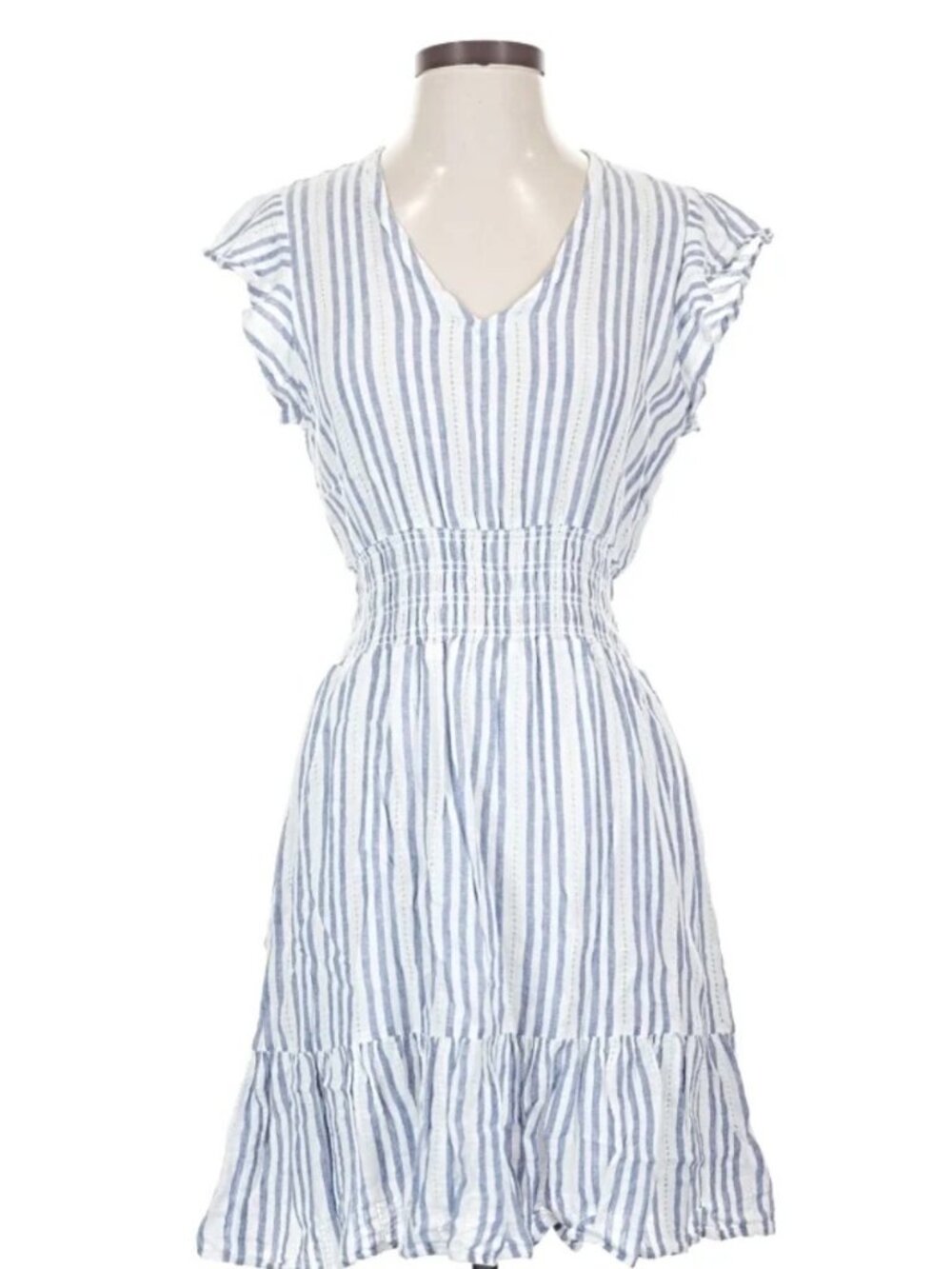 Rails Tara Dress in Echo Blue Stripe - Medium - Picture 10 of 10